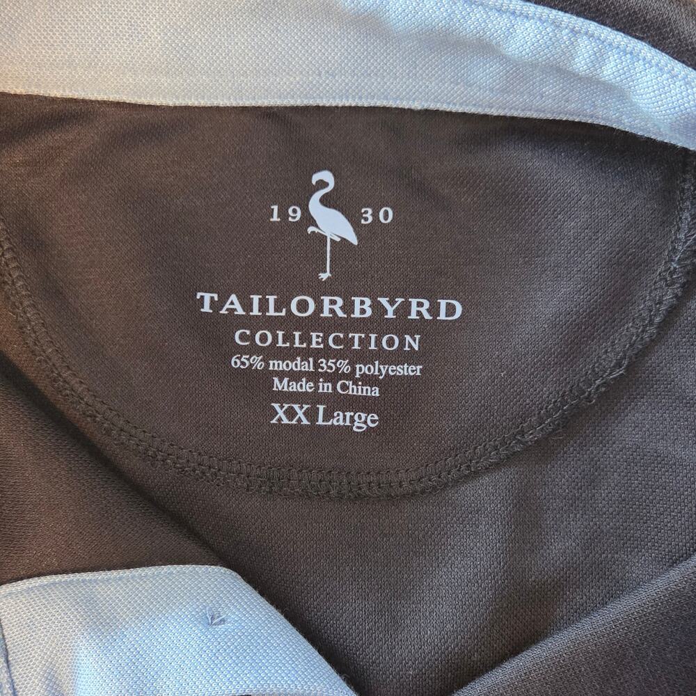 Tailorbyrd Modal Polo NWT Navy Blue Soft Classic size XXL - Picture 8 of 11